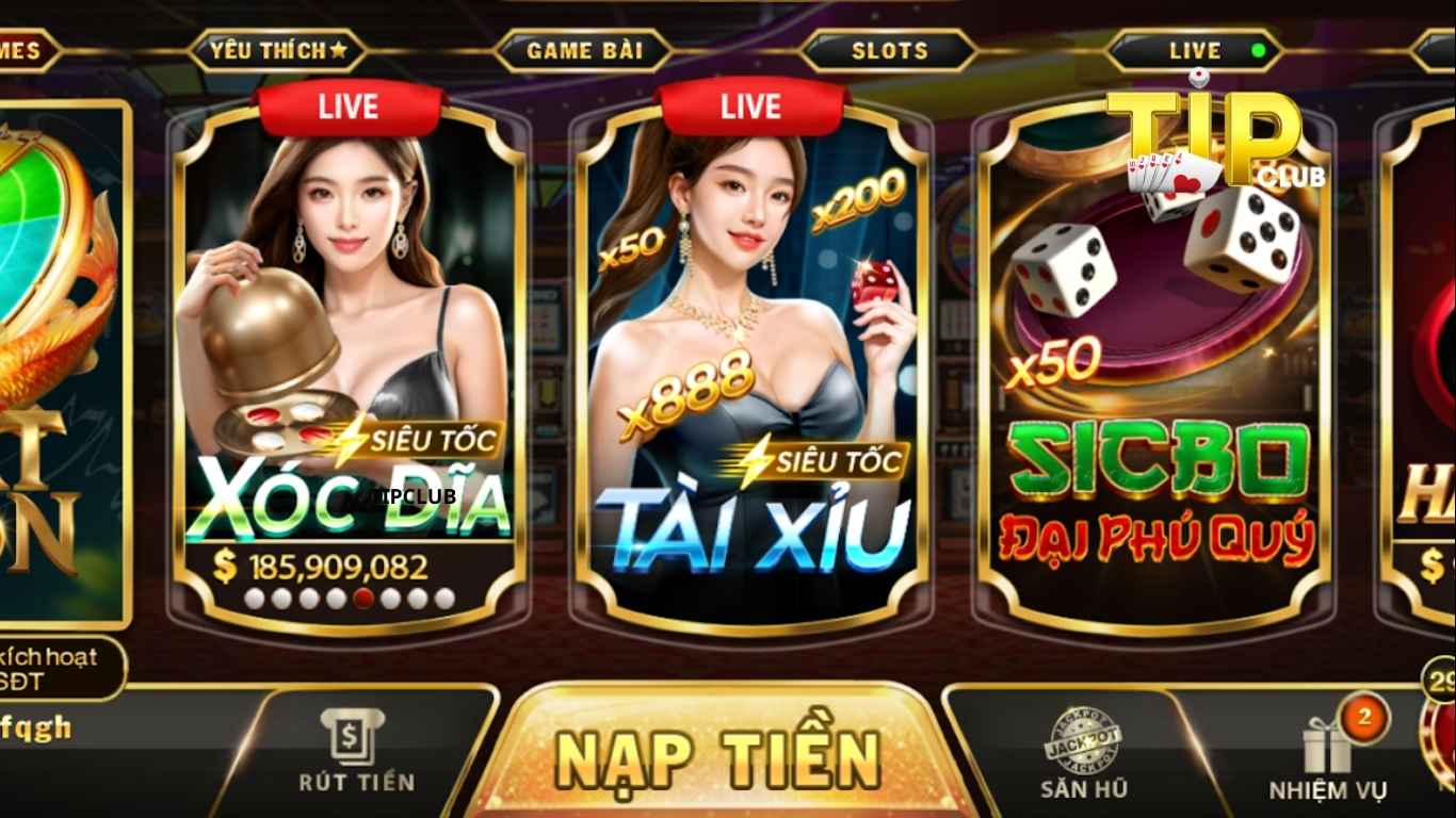 Vì sao nên chọn cổng game TIP CLUB?